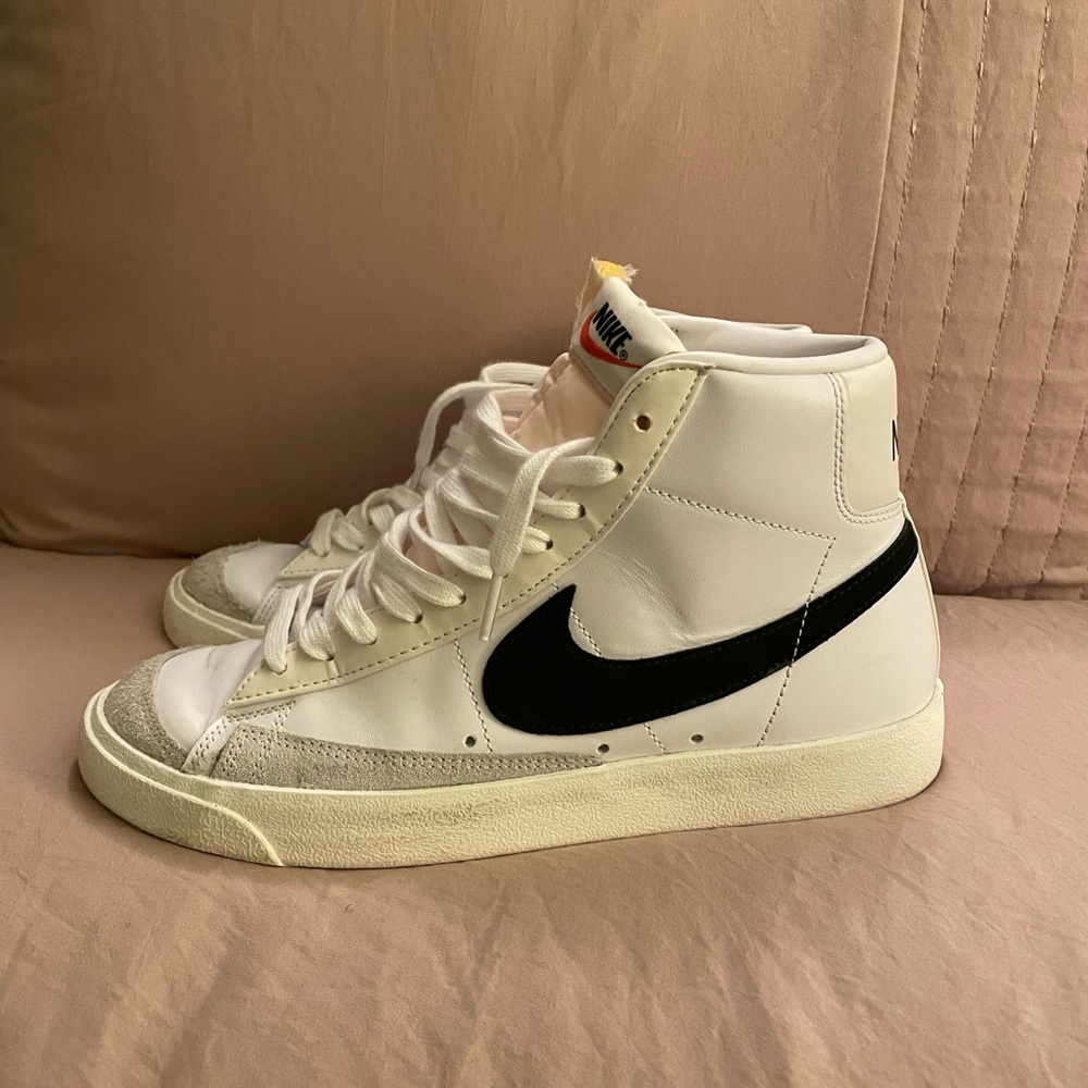 Nike Classic White and Black High-Tops